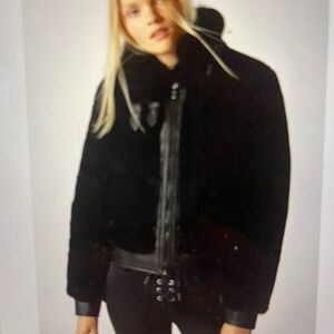 Blank NYC Black Teddy Jacket